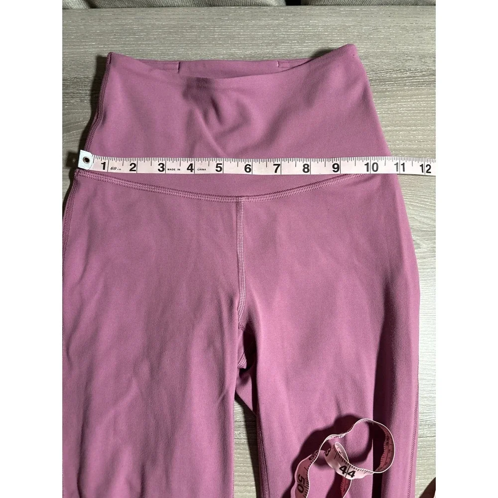 Lululemon Groove 0 Super High-Rise Flared Pant Pink Mauve Nulu Yoga Pants Active